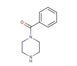 1-Benzoylpiperazine (CAS 13754-38-6) - chemical structure image