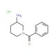 1-Benzoylpiperidin-3-amine hydrochloride - chemical structure image