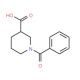 1-Benzoylpiperidine-3-carboxylic acid - chemical structure image