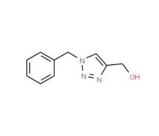 (1-Benzyl-1H-1,2,3-triazol-4-yl)methanol (CAS 28798-81-4) - chemical structure image