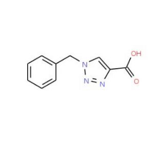 1-benzyl-1H-1,2,3-triazole-4-carboxylic acid (CAS 28862-12-6) - chemical structure image