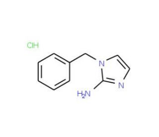 1-benzyl-1H-imidazol-2-amine hydrochloride - chemical structure image