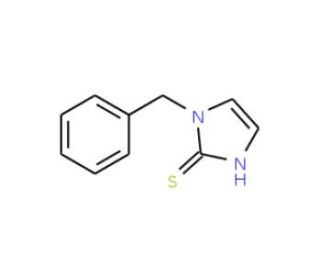 1-benzyl-1H-imidazole-2-thiol (CAS 23269-10-5) - chemical structure image