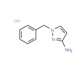 1-benzyl-1H-pyrazol-3-amine hydrochloride - chemical structure image