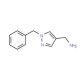 (1-benzyl-1H-pyrazol-4-yl)methylamine (CAS 936940-11-3) - chemical structure image