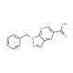 1-benzyl-1H-pyrazolo[3,4-b]pyridine-5-carboxylic acid - chemical structure image