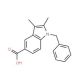 1-Benzyl-2,3-dimethyl-1H-indole-5-carboxylic acid (CAS 313498-12-3) - chemical structure image