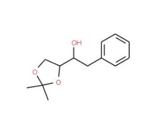 (&plusmn;)-1-Benzyl-2,3-O-isopropyylidine glycerol - chemical structure image