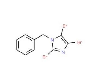 1-Benzyl-2,4,5-tribromo-1H-imidazole (CAS 31250-80-3) - chemical structure image