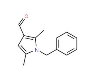 1-Benzyl-2,5-dimethyl-1H-pyrrole-3-carbaldehyde - chemical structure image