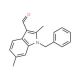 1-Benzyl-2,6-dimethyl-1H-indole-3-carbaldehyde - chemical structure image