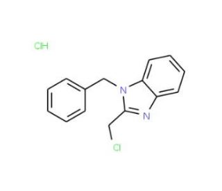 1-Benzyl-2-chloromethyl-1H-benzoimidazolehydrochloride - chemical structure image