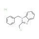 1-Benzyl-2-chloromethyl-1H-benzoimidazolehydrochloride - chemical structure image
