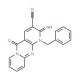 1-Benzyl-2-imino-10-oxo-1,10-dihydro-2H-1,9,10a-triaza-anthracene-3-carbonitrile - chemical structure image