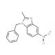 1-Benzyl-2-methyl-5-nitro-1H-1,3-benzimidazole (CAS 14624-88-5) - chemical structure image
