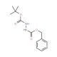 1-Benzyl 2-(tert-butyl) hydrazine-1,2-dicarboxylate (CAS 57699-88-4) - chemical structure image