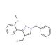 1-benzyl-3-(2-methoxyphenyl)-1H-pyrazole-4-carbaldehyde - chemical structure image