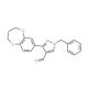 1-benzyl-3-(3,4-dihydro-2H-1,5-benzodioxepin-7-yl)-1H-pyrazole-4-carbaldehyde 的分子结构 1-benzyl-3-(3,4-dihydro-2H-1,5-benzodioxepin-7-yl)-1H-pyrazole-4-carbaldehyde - chemical structure image