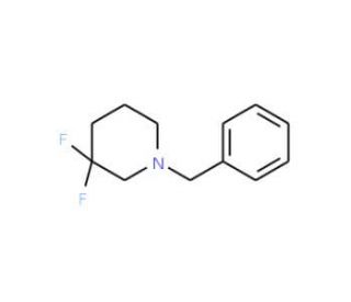 1-Benzyl-3,3-difluoropiperidine (CAS 155137-18-1) - chemical structure image