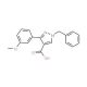 1-benzyl-3-(3-methoxyphenyl)-1H-pyrazole-4-carboxylic acid - chemical structure image