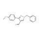 1-Benzyl-3-(4-methoxyphenyl)-1H-pyrazole-4-carbaldehyde - chemical structure image