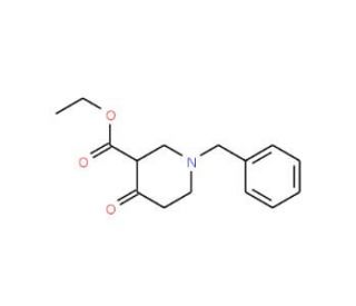 1-Benzyl-3-carboethoxy-4-piperidone (CAS 41276-30-6) - chemical structure image