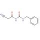 1-Benzyl-3-cyanoacetylurea (CAS 126245-46-3) - chemical structure image