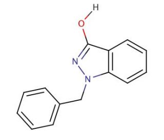 1-Benzyl-3-hydroxy-1H-indazole (CAS 2215-63-6) - chemical structure image