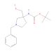 1-Benzyl-3-(hydroxymethyl) 3-Boc-aminopyrrolidine (CAS 475469-14-8) - chemical structure image