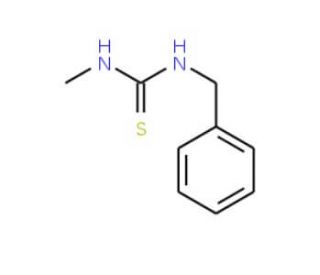 1-Benzyl-3-methyl-2-thiourea (CAS 2740-94-5) - chemical structure image