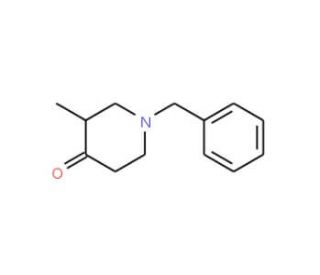 1-Benzyl-3-methyl-4-piperidone (CAS 34737-89-8) - chemical structure image