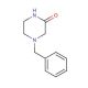 1-Benzyl-3-oxopiperazine (CAS 13754-41-1) - chemical structure image