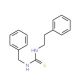 1-Benzyl-3-phenethyl-2-thiourea (CAS 35653-54-4) - chemical structure image