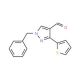 1-benzyl-3-thien-2-yl-1H-pyrazole-4-carbaldehyde - chemical structure image