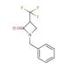 1-Benzyl-3-trifluoromethyl-2-azetidinone (CAS 480438-91-3) - chemical structure image