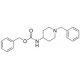 1-Benzyl-4-benzyloxycarbonylaminopiperidine (CAS 182223-53-6) - chemical structure image