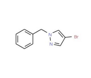 1-Benzyl-4-bromopyrazole (CAS 50877-41-3) - chemical structure image