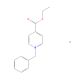 1-Benzyl-4-carboxy-pyridinium Ethyl Ester Bromide (CAS 23019-61-6) - chemical structure image