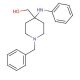 1-Benzyl-4-phenylamino-4-(hydroxymethyl)piperidine (CAS 61086-04-2) - chemical structure image