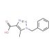 1-Benzyl-5-methyl-1H-[1,2,3]triazole-4-carboxylic acid (CAS 54698-60-1) - chemical structure image