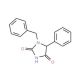 1-benzyl-5-phenylimidazolidine-2,4-dione - chemical structure image