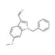 1-Benzyl-6-methoxy-1H-indole-3-carbaldehyde - chemical structure image