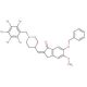 1-(Benzyl-d5)-4-[(6-benzyloxy-5-methoxy-1-indanone)-2-ylidenyl]methylpiperidine (CAS 1076198-90-7 (unlabeled)) - chemical str