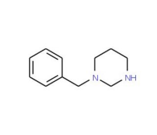 1-Benzyl-hexahydro-pyrimidine (CAS 77869-56-8) - chemical structure image