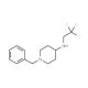 1-benzyl-N-(2,2,2-trifluoroethyl)piperidin-4-amine - chemical structure image