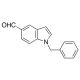 1-Benzylindole-5-carboxaldehyde (CAS 63263-88-7) - chemical structure image
