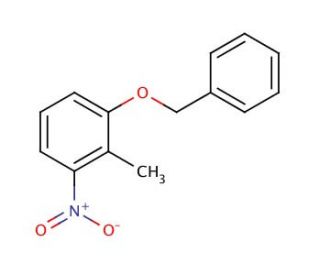1-Benzyloxy-2-methyl-3-nitrobenzene (CAS 20876-37-3) - chemical structure image
