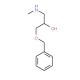 1-Benzyloxy-3-methylamino-propan-2-ol - chemical structure image