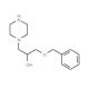 1-Benzyloxy-3-piperazin-1-yl-propan-2-ol - chemical structure image