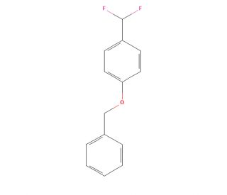 1-(Benzyloxy)-4-(difluoromethyl)benzene (CAS 915799-67-6) - chemical structure image